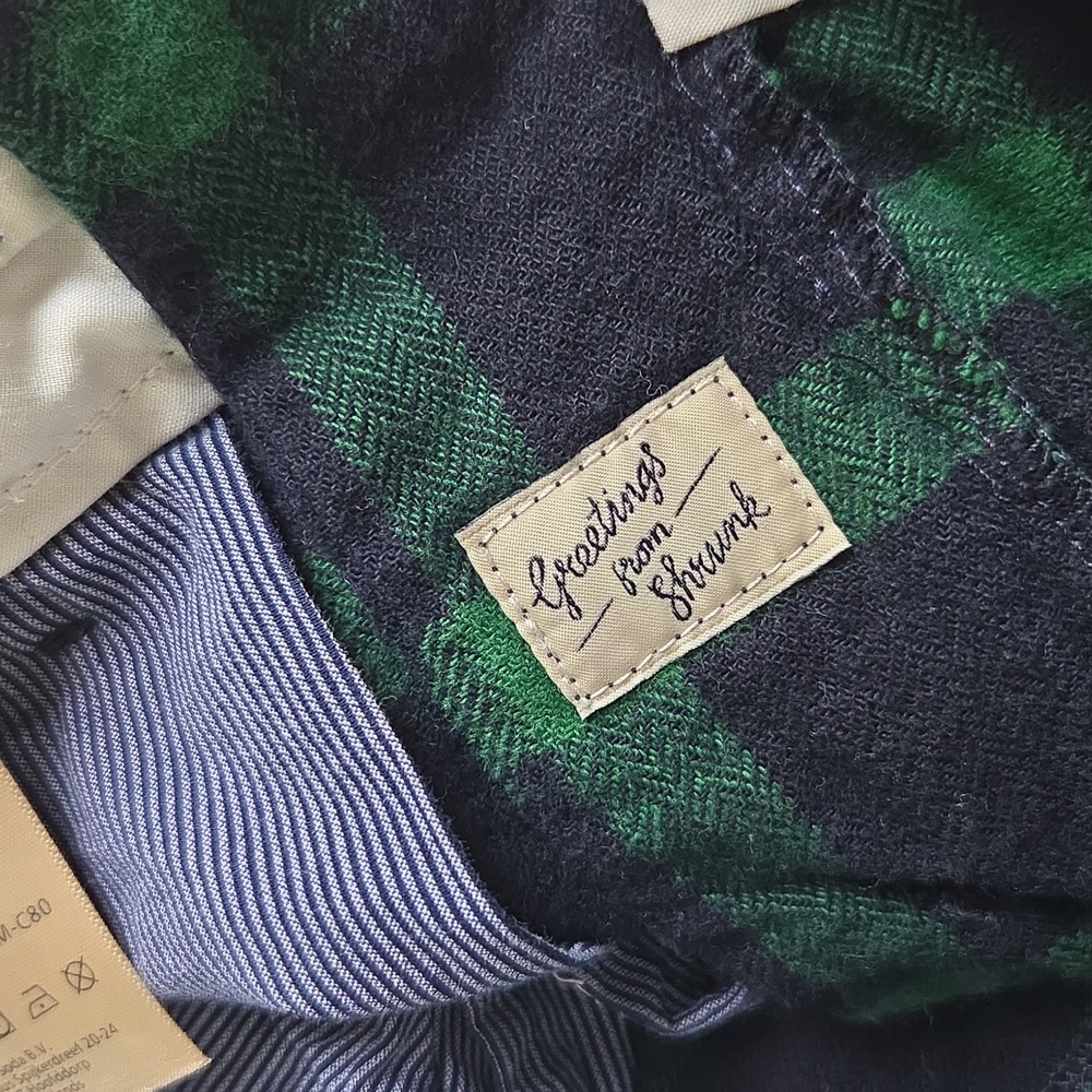Scotch And Soda Loose Tapered Plaid Adjustable Pants (8/128) - Picture 8 of 10